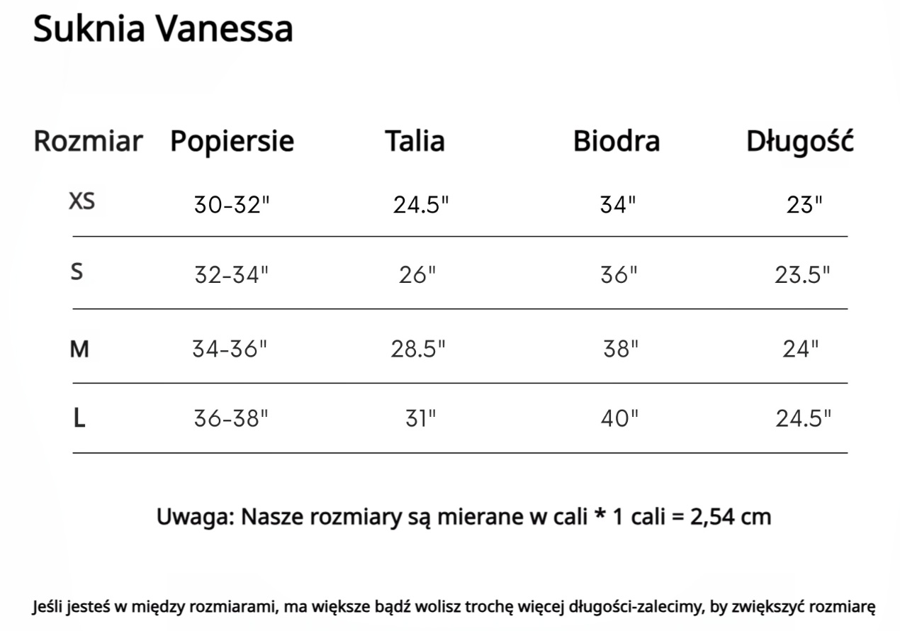 Sukienka Vanessa - Granatowa